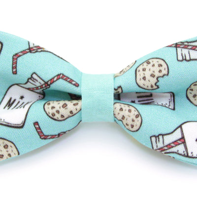 Cookies and Milk Collar and Bow Tie