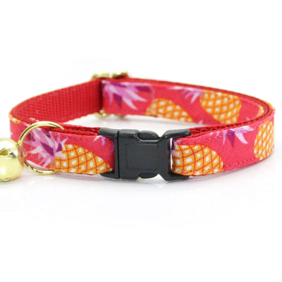 Pineapple Berry Collar and Bow Tie